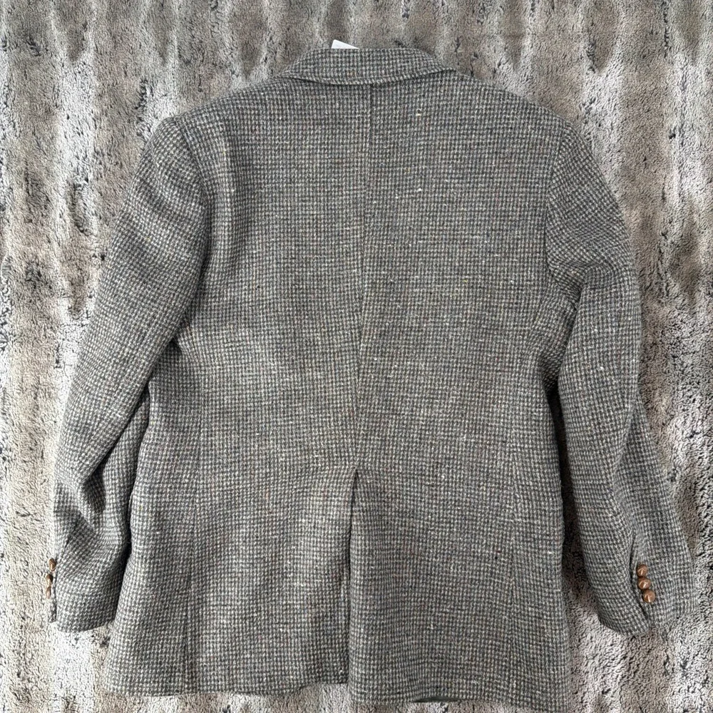 VINTAGE LEVIS Mens Tweed Wool Blazer Sport Coat Casual Jacket Size 44R Menswear